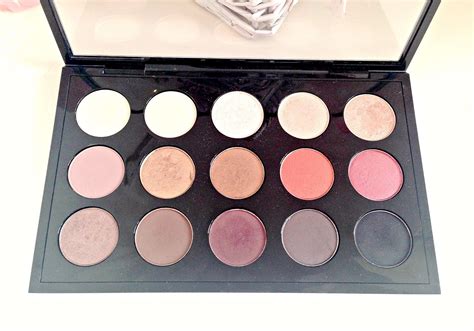 A Day In Beauty My Mac Eye Shadow Palette Swatches