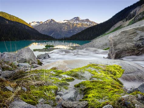 Joffre Lakes Provincial Park In Pemberton British Columbia Canada Hd