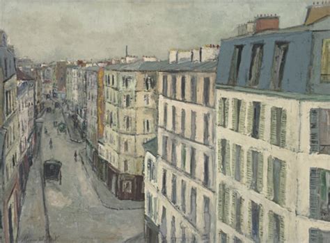 Maurice Utrillo 1883 1955 Rue De La Jonquière Christies