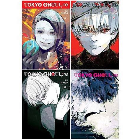 Tokyo Ghoul Revised Edition Volumes 6 10 Collection 5 Books Set Series