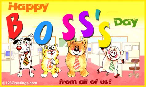 Happy Bosss Day Wishes For You Free Happy Bosss Day Ecards 123