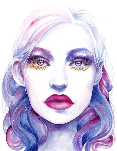 Whimsical Watercolors On Behance Watercolor Portraits Watercolor