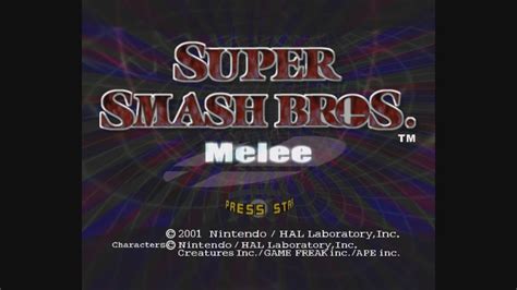 20 Mins Ofsuper Smash Bros Melee Intro Usgamecube Youtube