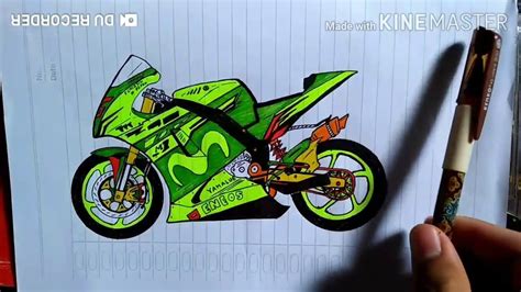 Cara menggambar sepeda motor bebesk honda dengan mudah. 39+ Ide Gambar Sketsa Motor Gp Terbaru | Repptu