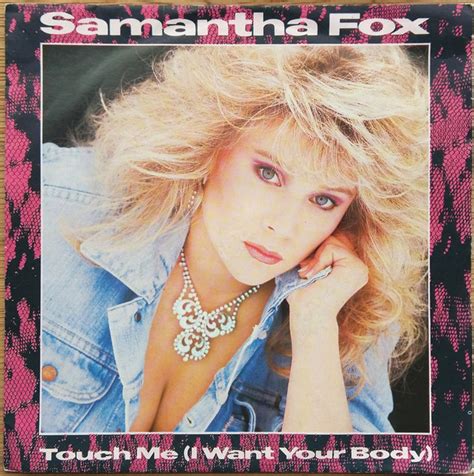 Album Touch Me I Want Your Body De Samantha Fox Sur CDandLP