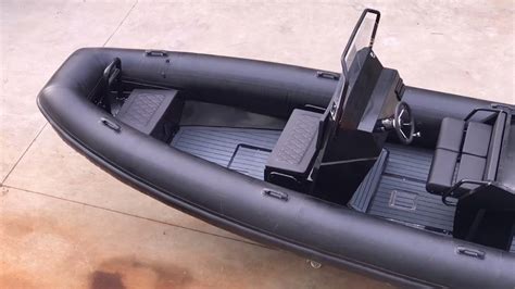 Ft Rhib High Speed Aluminum Rib Hypalon Pvc Inflatable Boat With