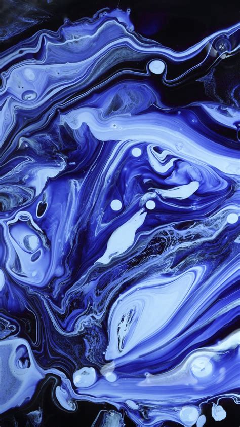 Wallpapers Blue Liquid Fluid Visual Arts Purple Art Wallpaper
