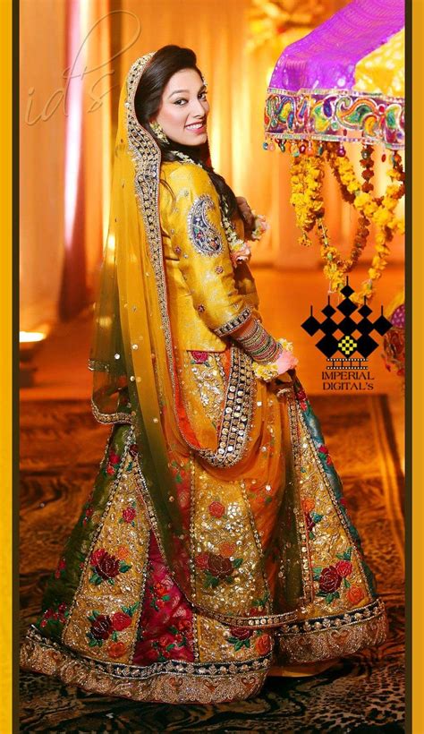 Mayoon Mehndi Bridal Wear Photography By Imperial Digital Bridal