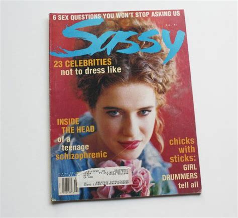 Vintage Sassy Magazine February 1992 Issue Retro By Roostavintage
