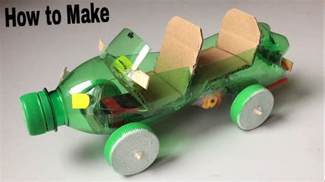 How To Make A Car Out Of Plastic Bottle Powered Carelectric Toy