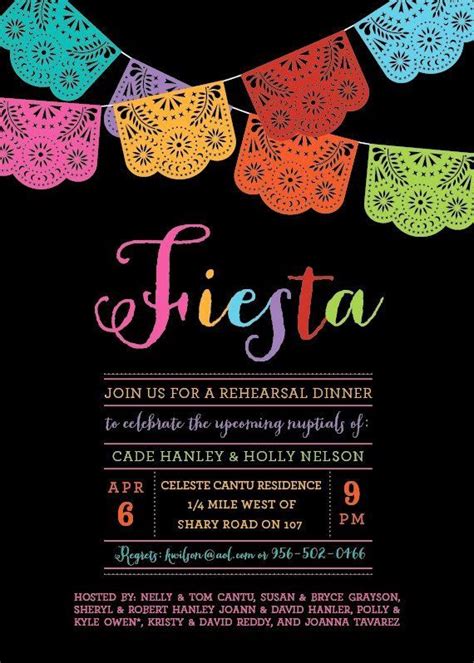 Free Printable Fiesta Invitation Template Customize And Print