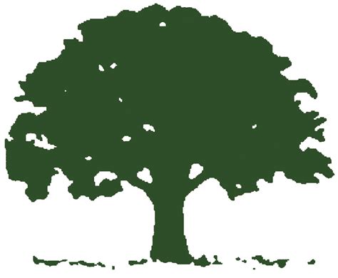 Tree Clip Art Oak Tree Clipart Free Image 24857