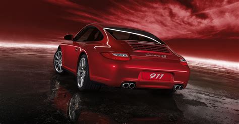 2011 Red Porsche 911 Carrera 4s Wallpapers