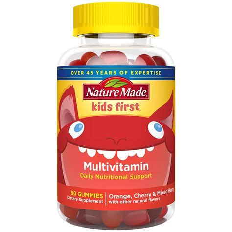 Nature Made Kids First Multivitamin Gummies 90 Count