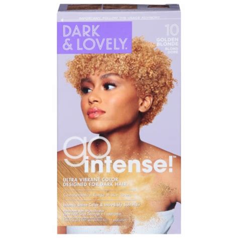 SoftSheen Carson Dark And Lovely Go Intense Golden Blonde Hair Color Ct Bakers
