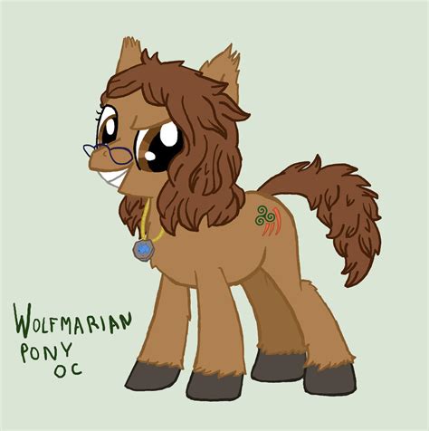 My Mlp Oc Earth Pony Wolfmarian By Wolfmarian On Deviantart