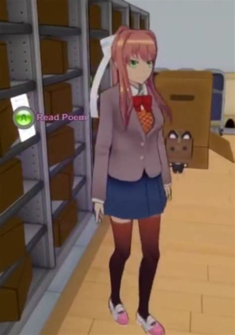 Ddlc Girls Have Been Officially Added To Yandere Simulator Doki Doki