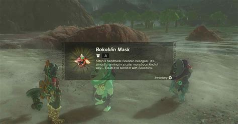 Zelda Tears Of The Kingdom Totk How To Get And Find Bokoblin Mask