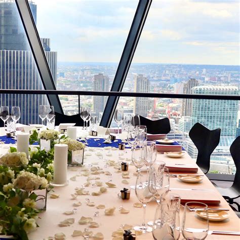 The Gherkin Restaurant And Bar Event Spaces Central London