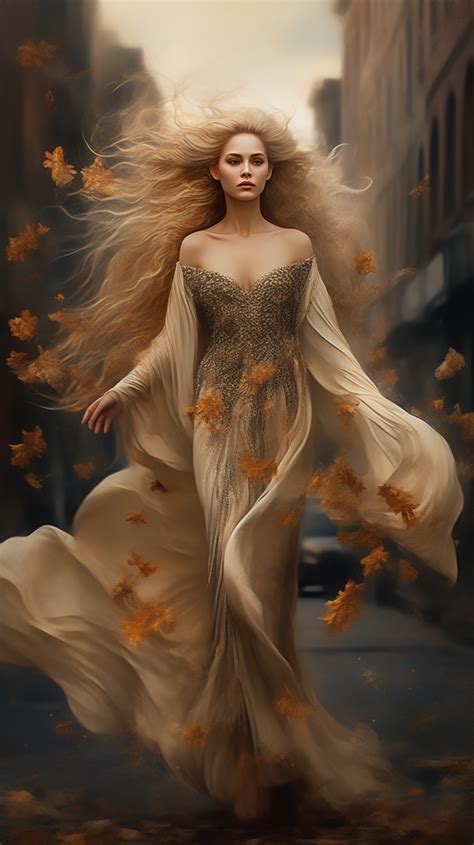 Dreamy Woman Running Created With AI By Amanda Church Beautiful Angels Pictures Angel Pictures