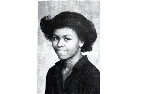 First Lady Michelle Obamas 1980 Yearbook Photo The White House