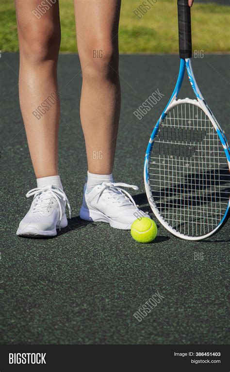 Tennis Player Racket Image And Photo Free Trial Bigstock