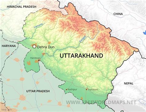 Uttarakhand Maps