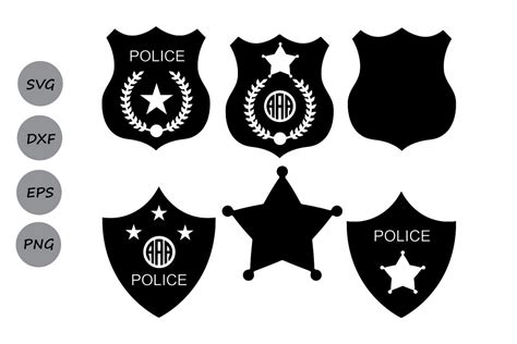 Generic Police Badge Vector At Collection Of Generic