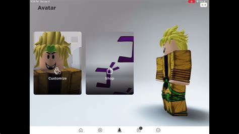 How To Make A Dio Avatar Outfit On Roblox From Jojos Bizarre Adventure