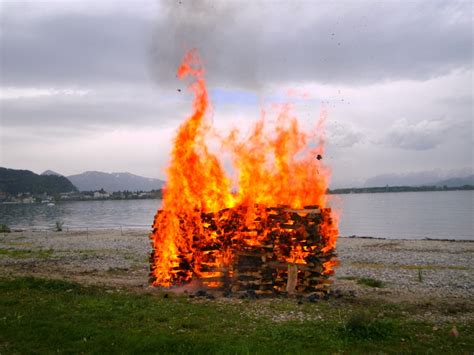 Free Images Water Lake Vehicle Flame Fire Bonfire Burn