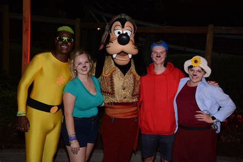 90's nite, and had an absolute blast walking around the park in my themed look. A goofy movie costume idea Powerline, Roxanne, Max Goof ...