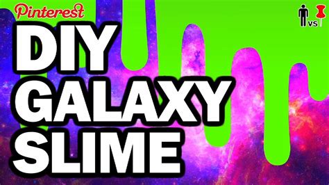 Diy Galaxy Slime Man Vs Pin Pinterest Test 40 Youtube