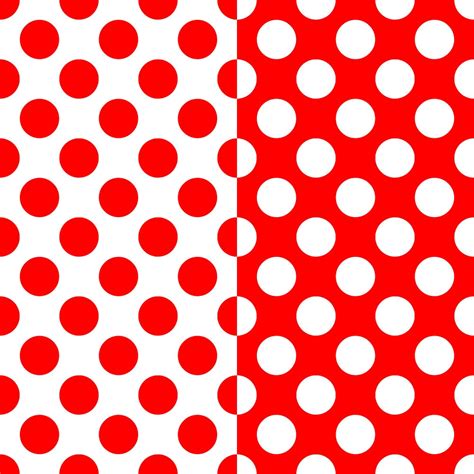 Red And White Polka Dots Digital Scrapbooking Paper Pack Etsy Uk