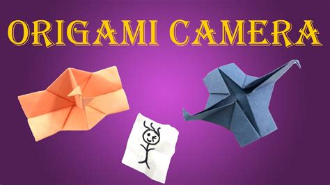 How To Make Origami Camera Which Clicks Pictures Diy Paper Camera