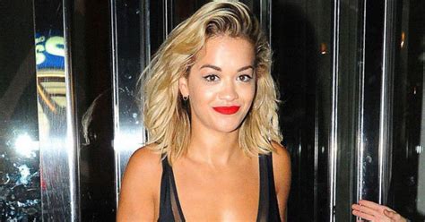 Rita Ora Whips Her Bra Off Daily Star