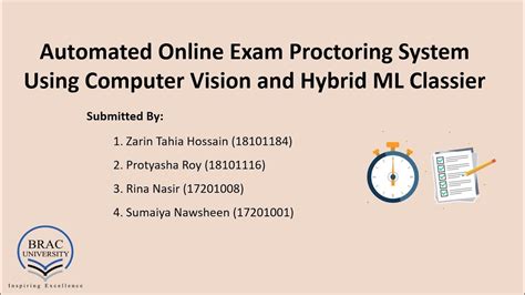 Automated Online Exam Proctoring System Using Computer Vision And