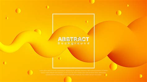 Abstract Yellow Gradient Fluid Banner Background Download Free Banner