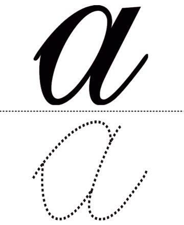 El yazısı harfleri tamamla...