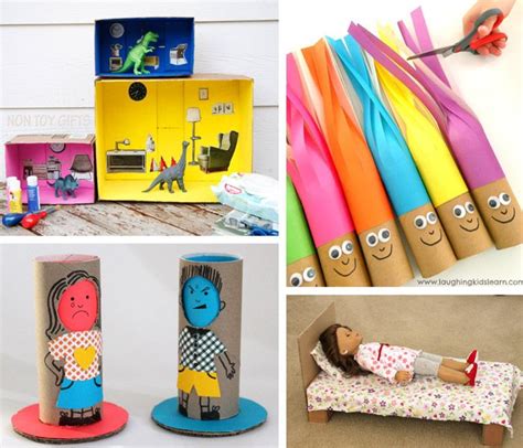 Homemade Cardboard Toys For Kids To Make And Play With The Craft