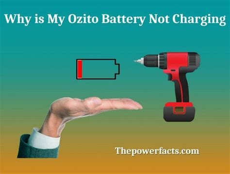 Why Is My Ozito Battery Not Charging Here Is The Reasons The Power