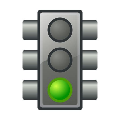 Clipart Green Traffic Light