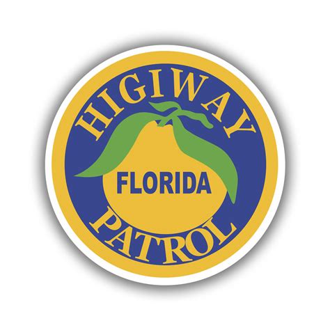 Florida Highway Patrol Precision Cut Decal