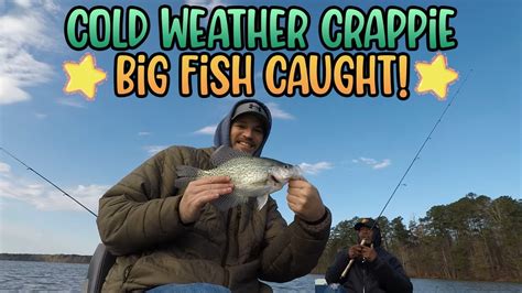 Crappie Fishing Before A Cold Front During Pre Spawn Youtube