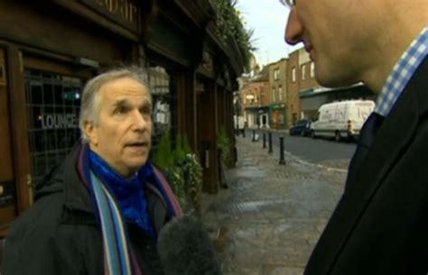 Bbc Interviews Random Man On The Street Who Turns Out To Be The Fonz