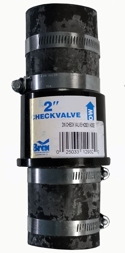 Check Valve 2 Inch Clear Quiet Sewage Or Sump Pump Check Valve 2 Inch