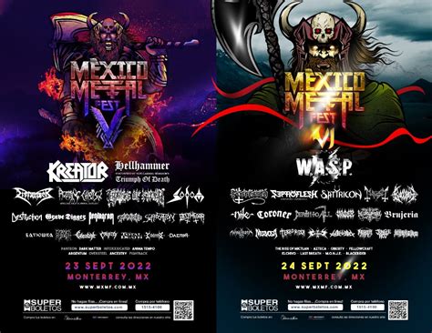 MÉxico Metal Fest Anuncia Su Sofocante Y Estelar Cartel Definitivo