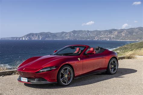 Ferrari Roma Spider Soft Top Roof And 620hp With V8 Biturbo News And