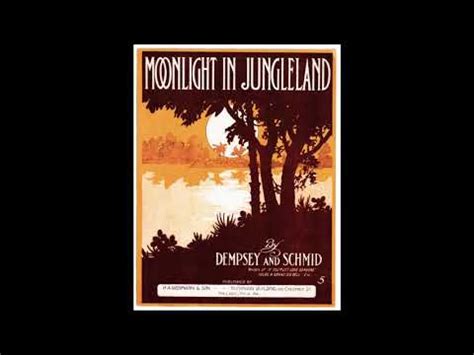 Moonlight In Jungleland Sheet Music Singer