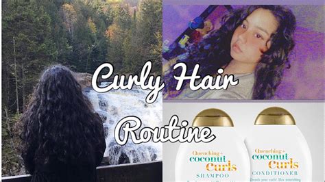 3a 3b Curly Hair Routine Youtube