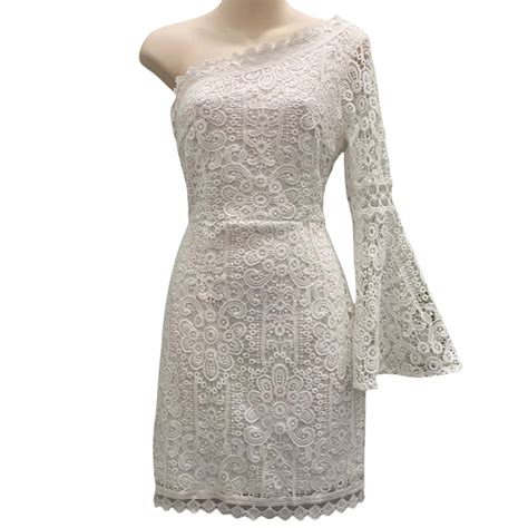 Womens Divine Avenue White Lace Dress Brand News
